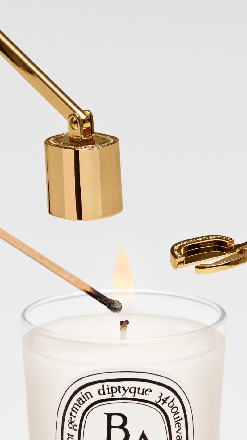 Gold Wick Trimmer - For candles 4