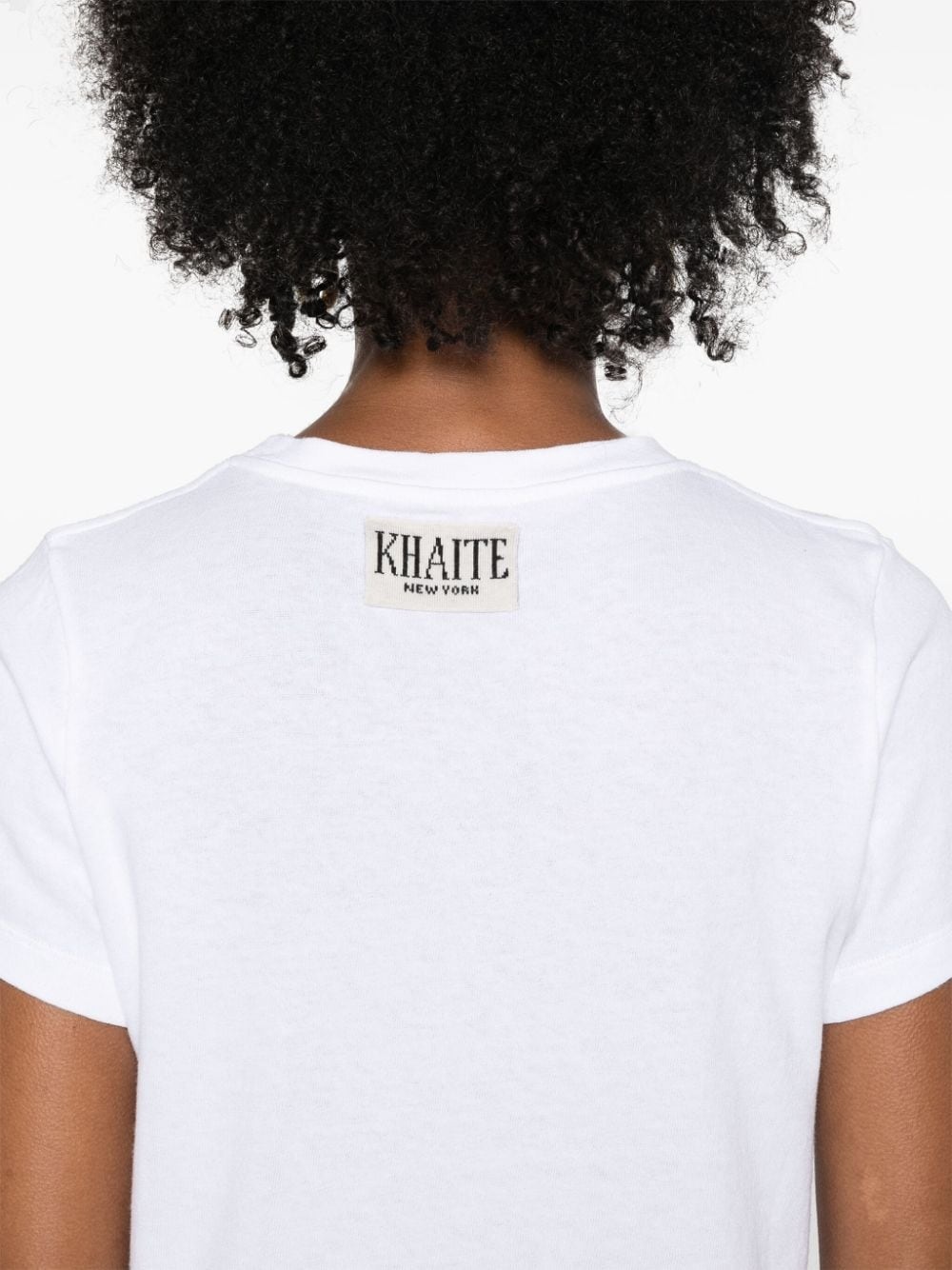 crew-neck cotton T-shirt - 5
