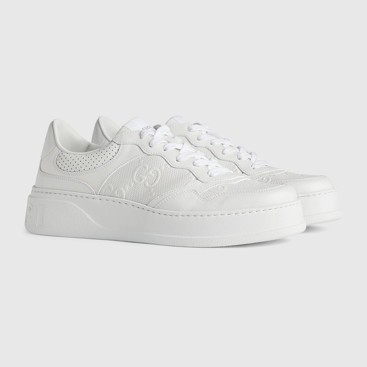 Men's GG embossed sneaker - 2