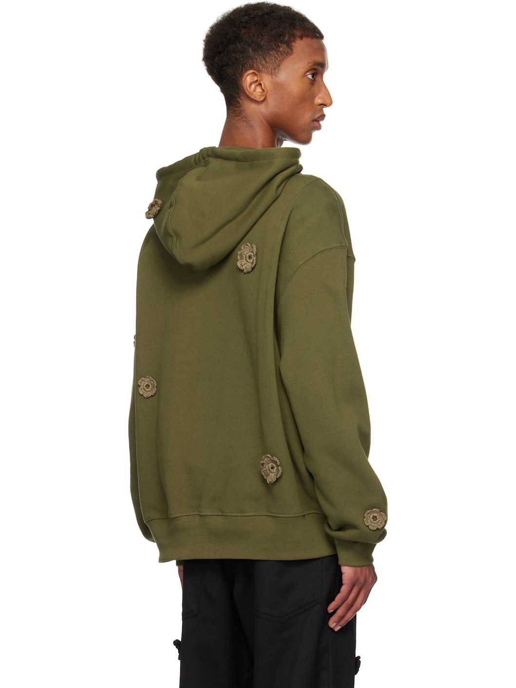 Khaki Daisy Gym Hoodie - 3