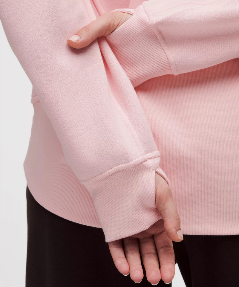 Scuba Oversized Half-Zip Hoodie *Long 6