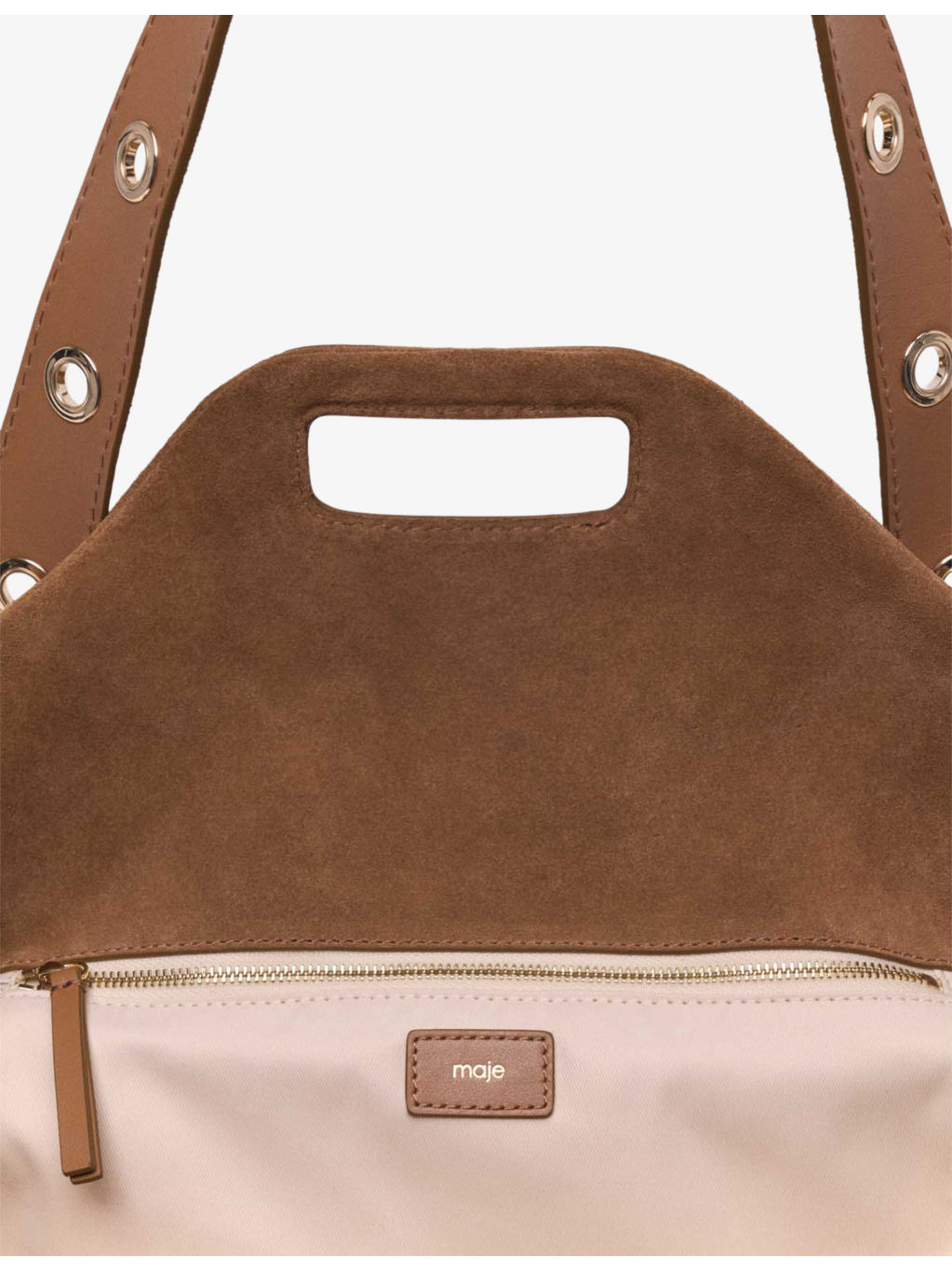 Miss M XL Suede Shoulder Bag - 4