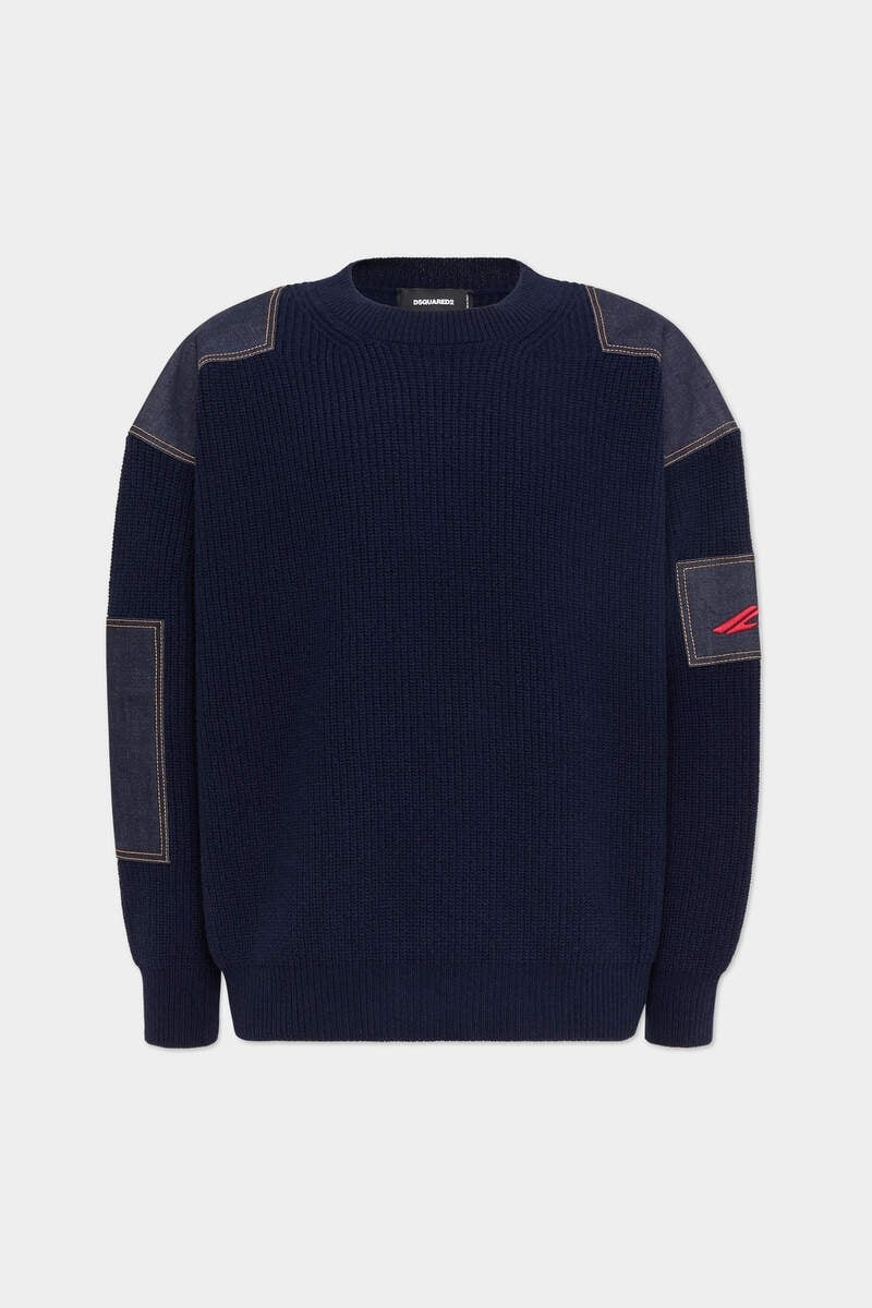 ICON DENIM PATCH JUMPER 1
