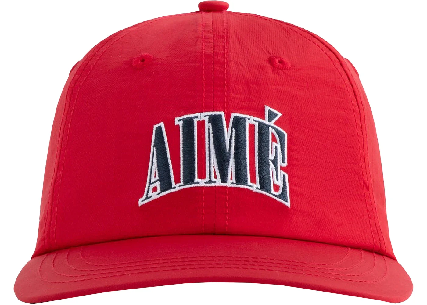 Aime Leon Dore Nylon Crusher Logo Hat Barbados Cherry - 1