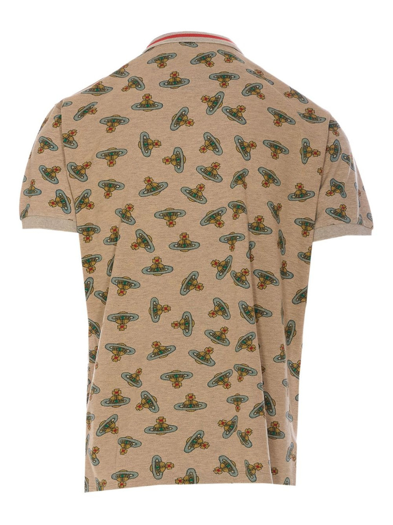 Vivienne Westwood cotton polo shirt outlook