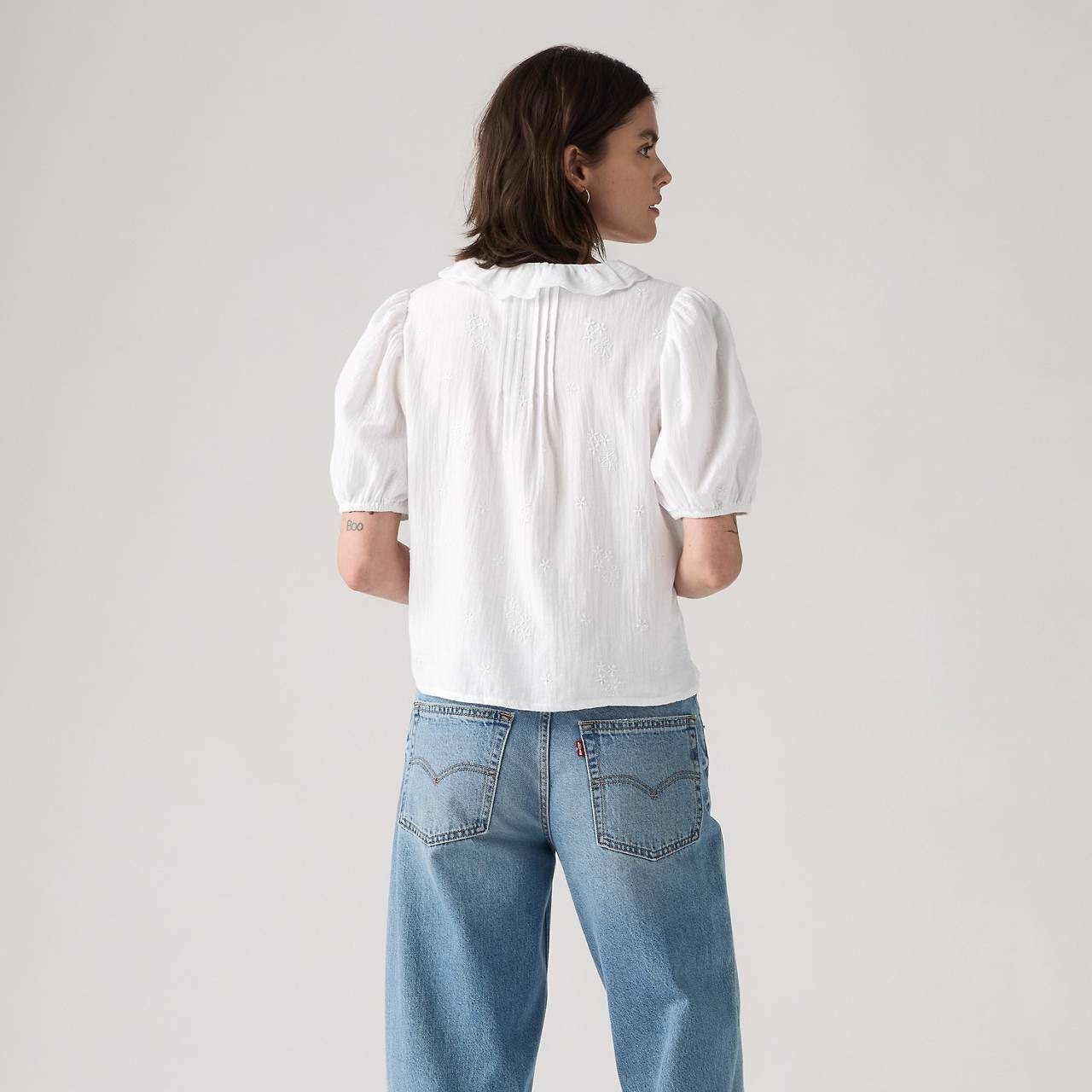 GISELLE RUFFLE BLOUSE - 4