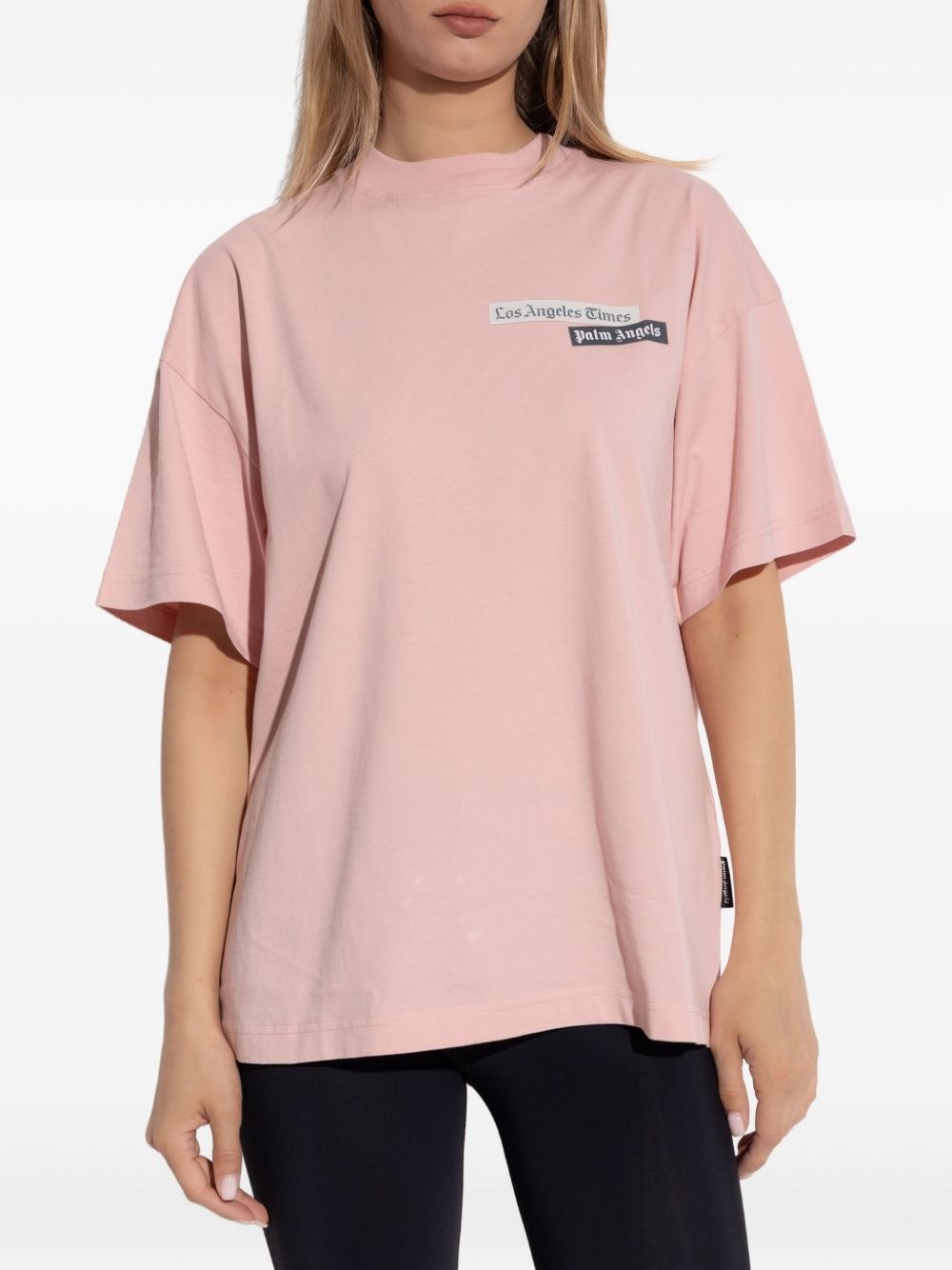 newspaper-print T-shirt - 3