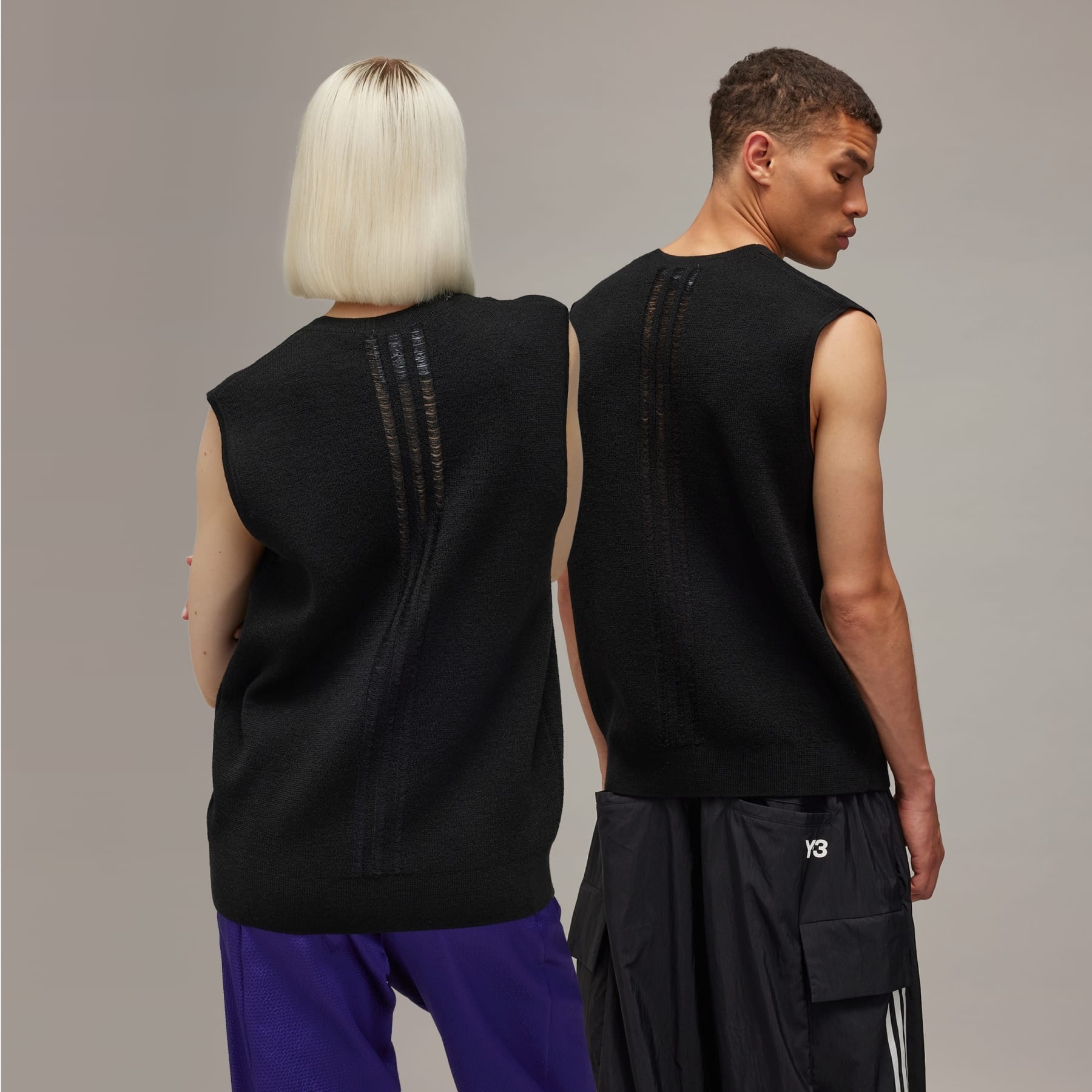 Y-3 3-Stripes Knit Vest - 5