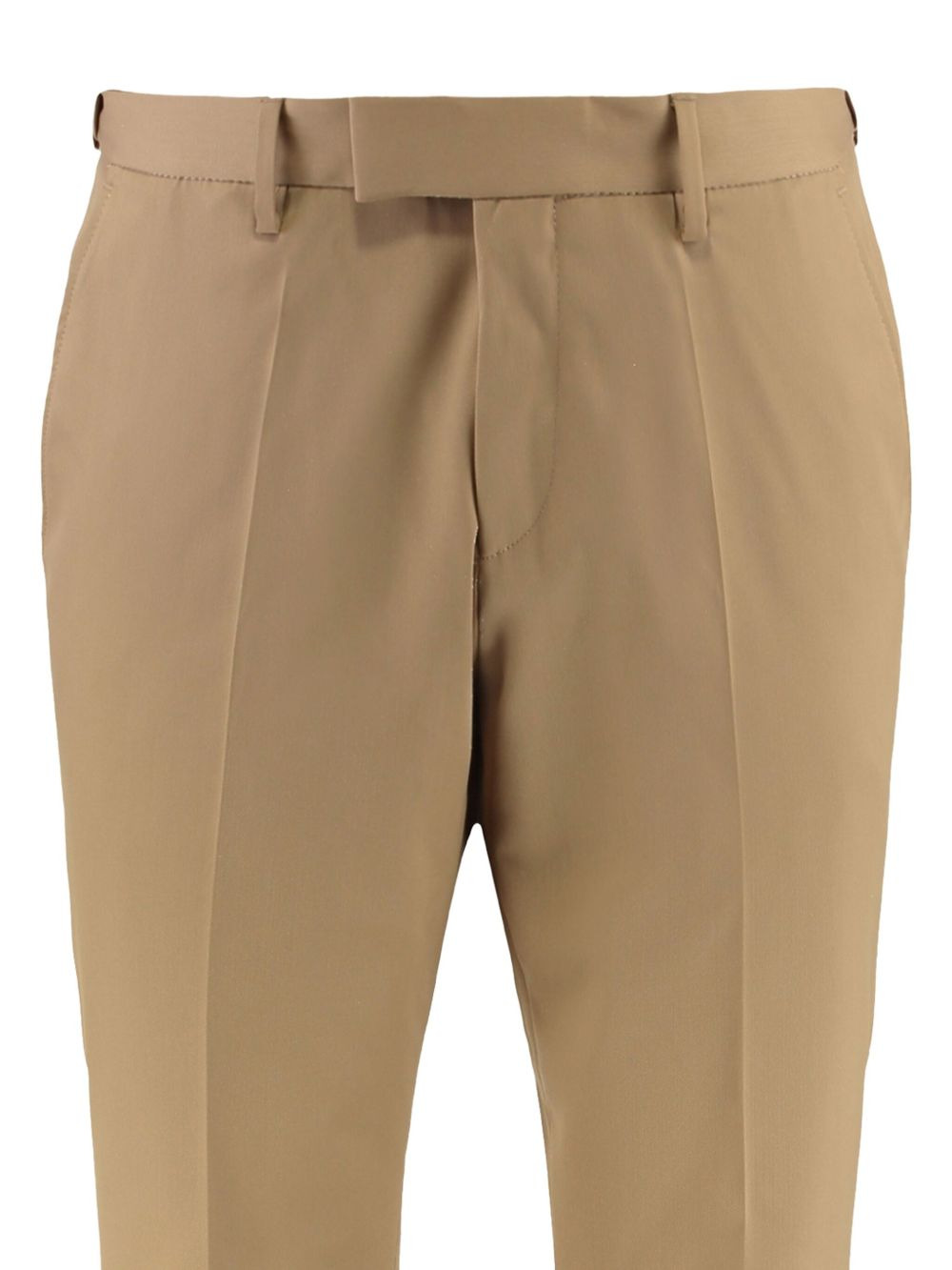 flat-front trousers - 4