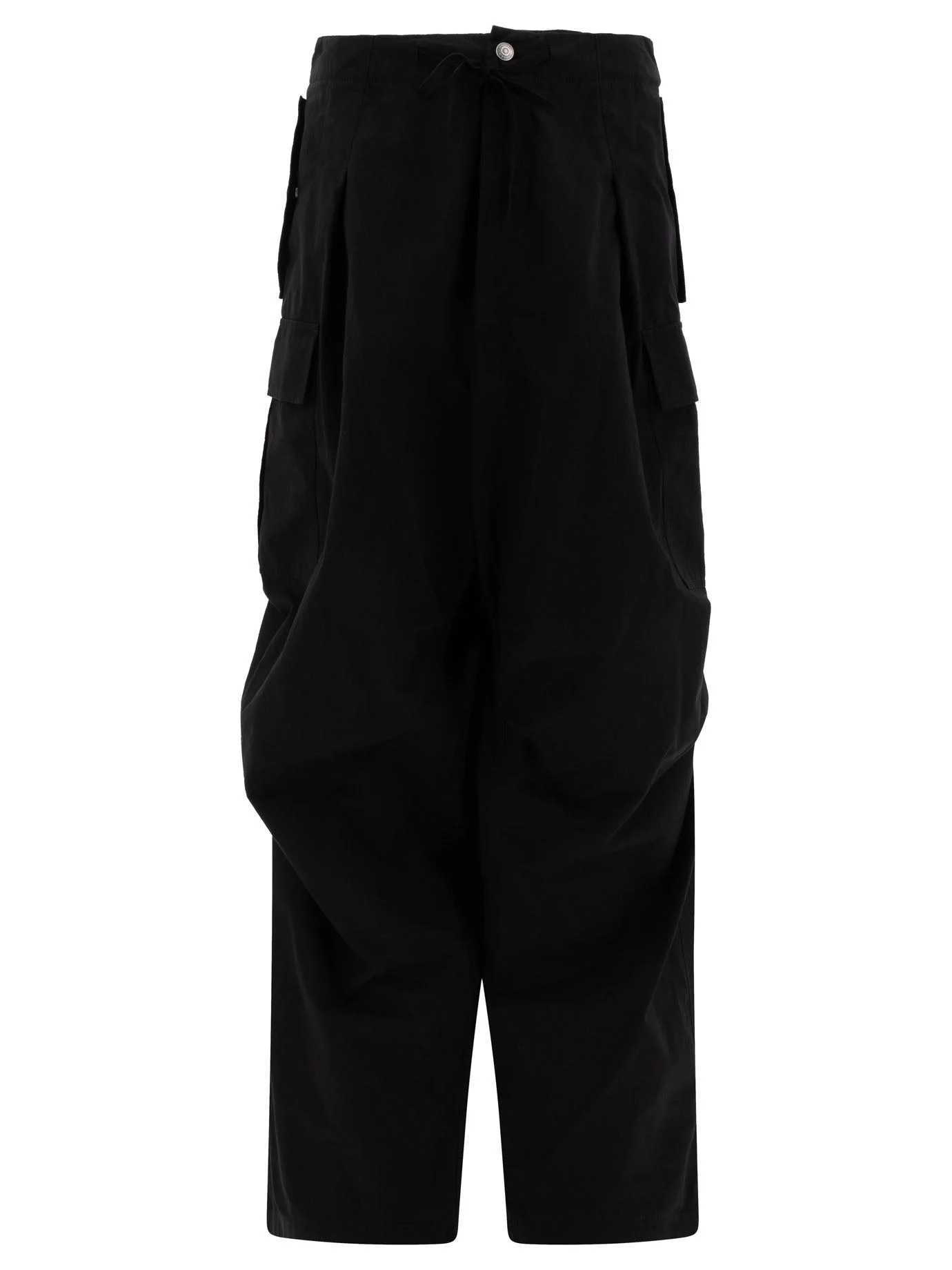 Alexander Mcqueen Men Pleated Cargo Trousers - 1