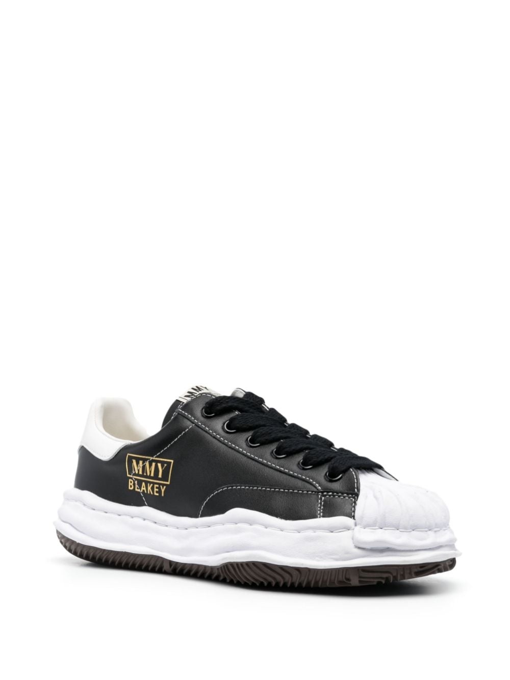 Blakey logo-patch sneakers - 2