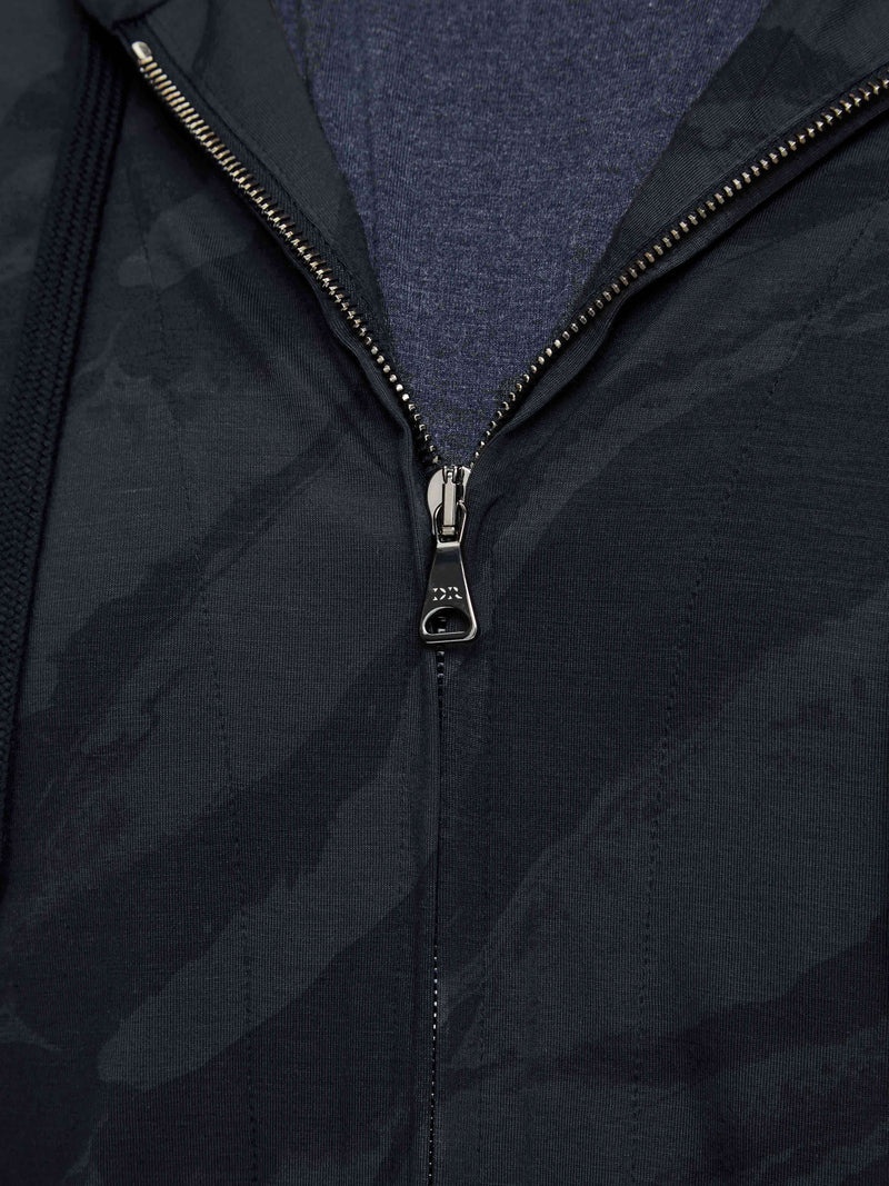 Men's Hoodie London 8 Micro Modal Black - 6