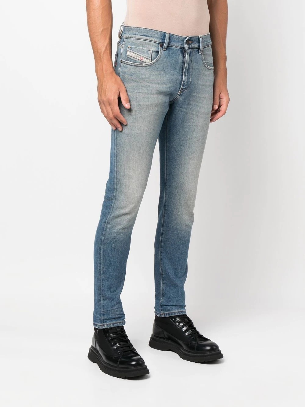 low-rise slim-fit jeans - 3