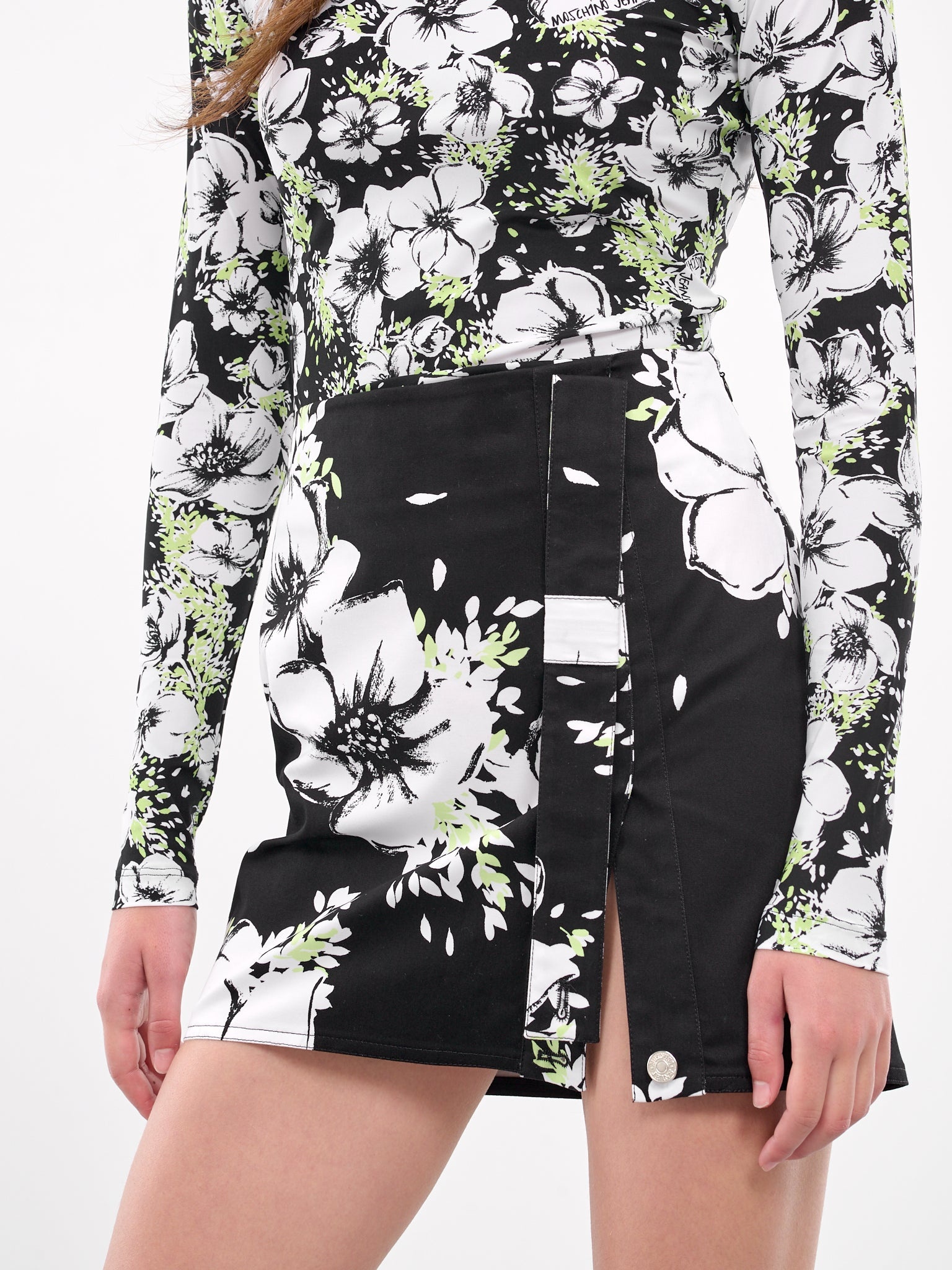 Floral Mini Skirt - 5