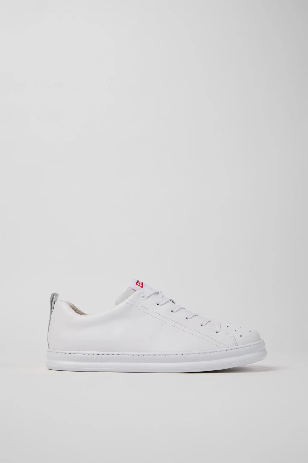 White Leather Sneakers for Men. - 1