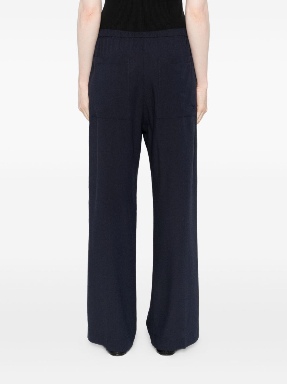 elasticated-waist trousers - 4