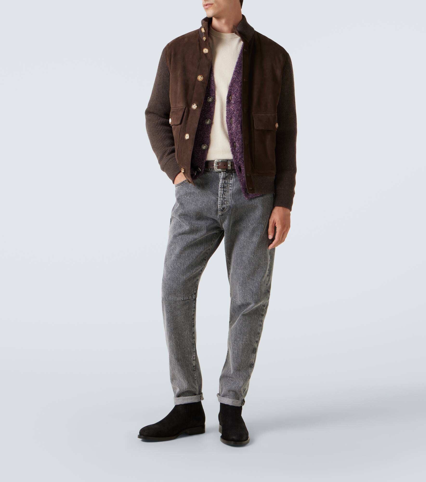 Suede Chelsea boots - 2