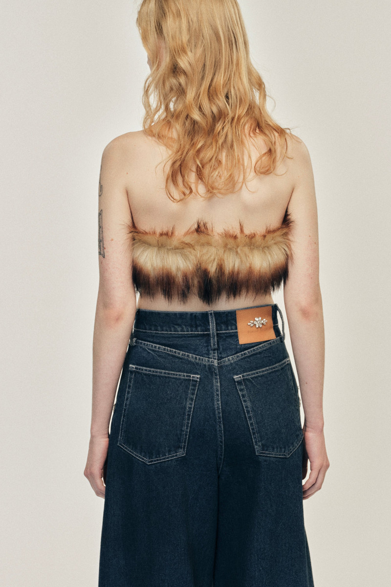 Simone Rocha Faux Fur Bandeau outlook