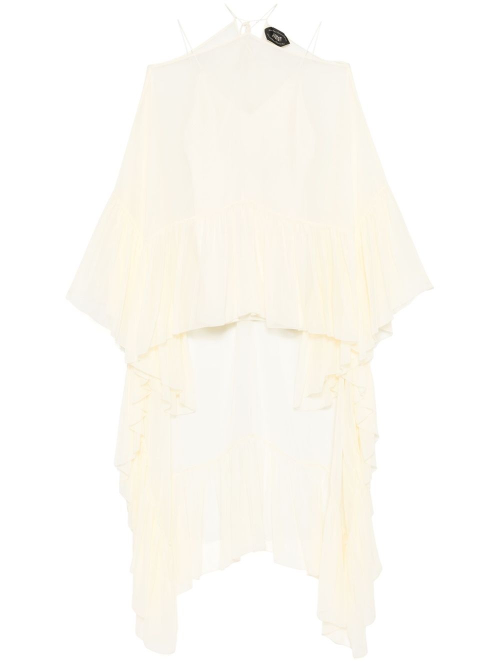 silk mini dress - 1