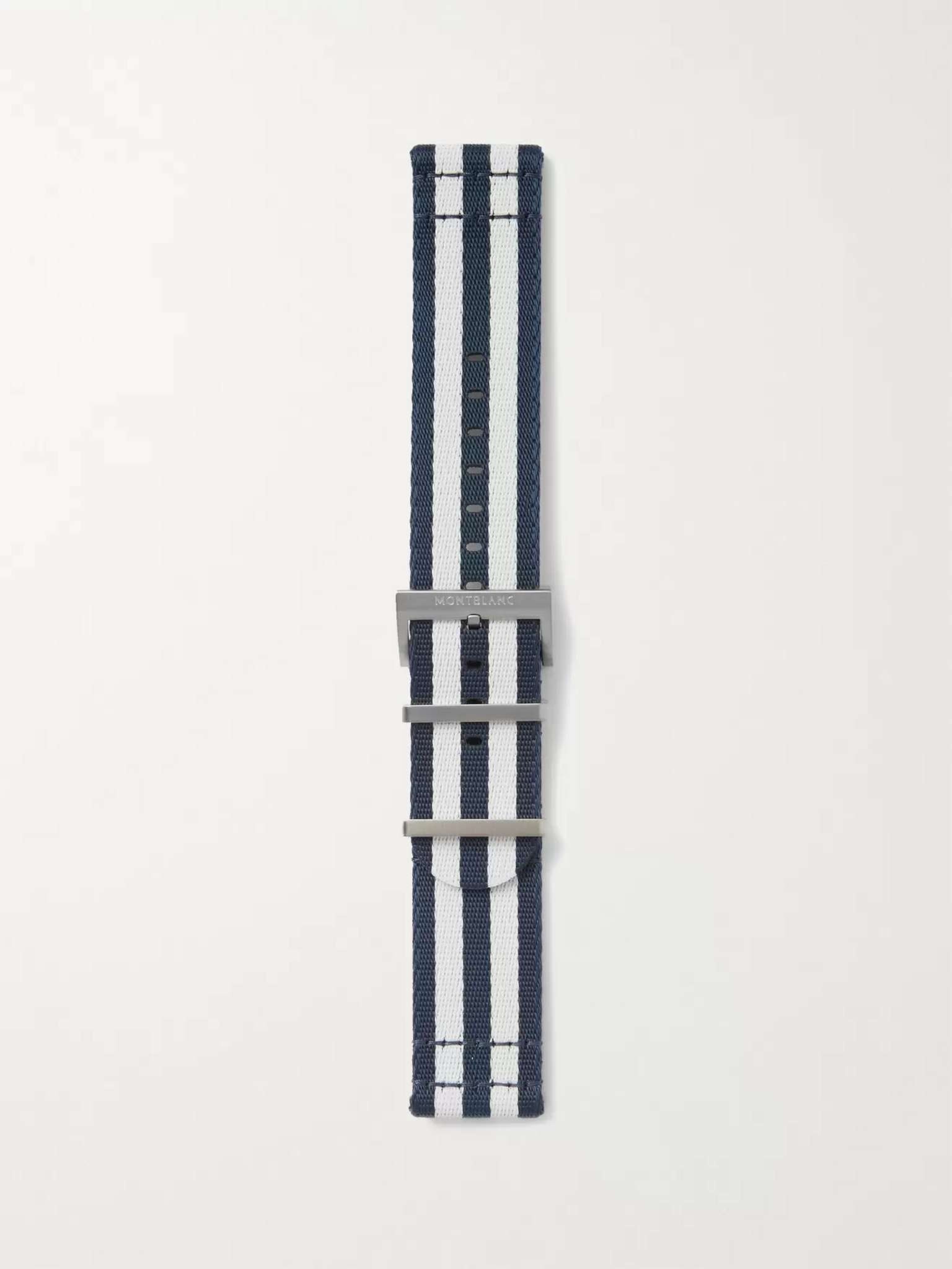 Summit 2 Striped Nylon Watch Strap - 1