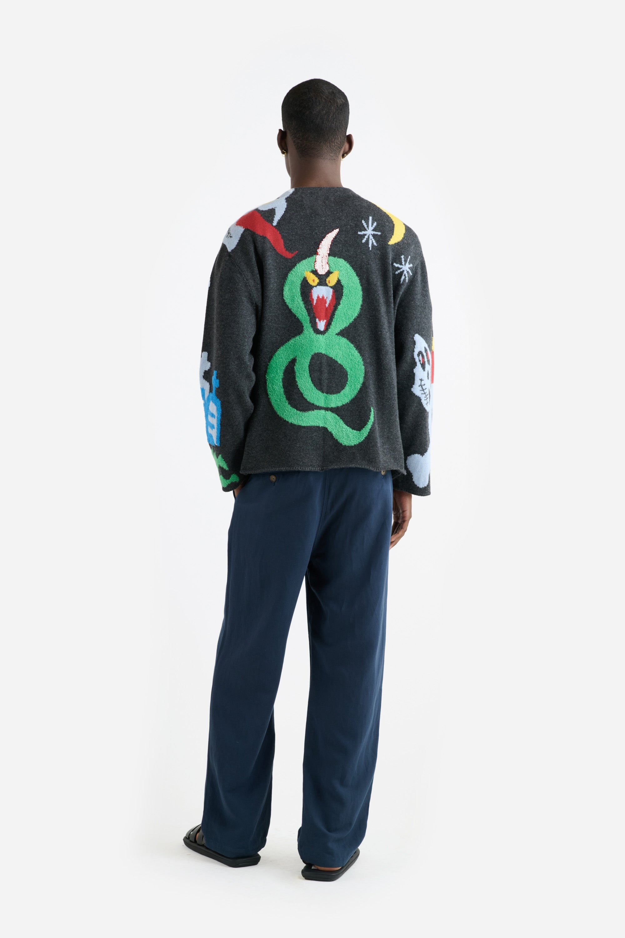 MYTHICAL CREATURES CARDIGAN - 4
