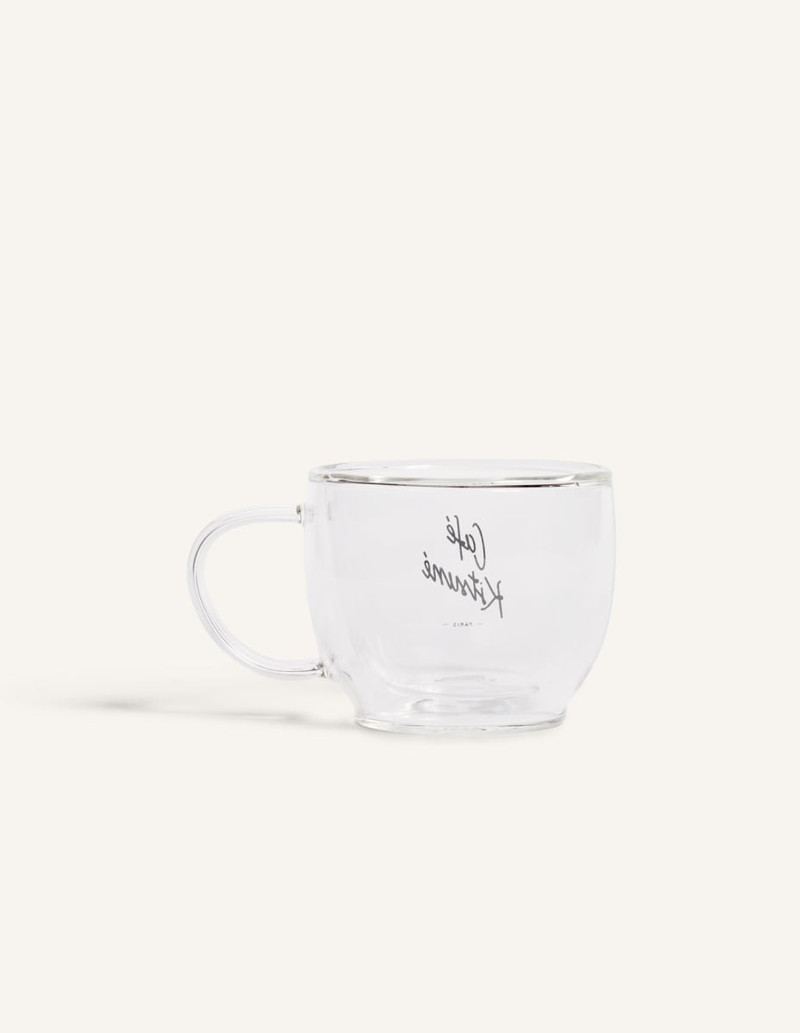Maison Kitsuné CAFE KITSUNE DOUBLE-WALLED GLASS MUG outlook