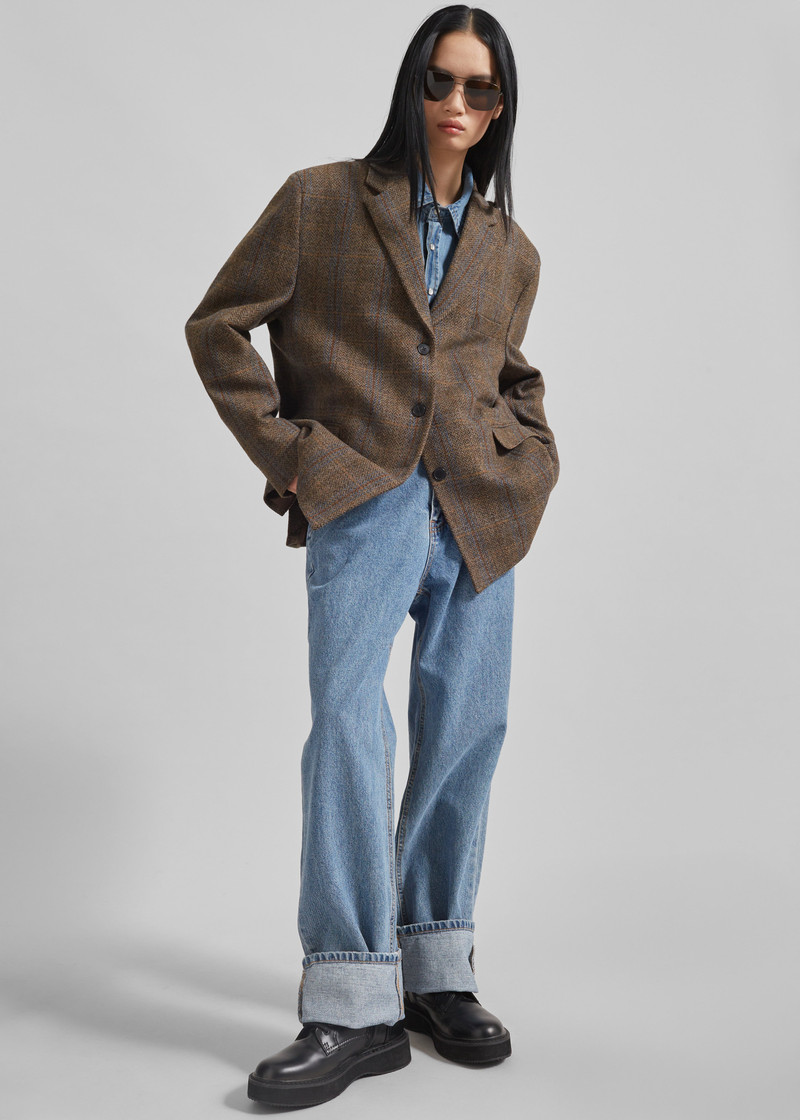 Arundel Plaid Wool Blazer - Multicolor 8