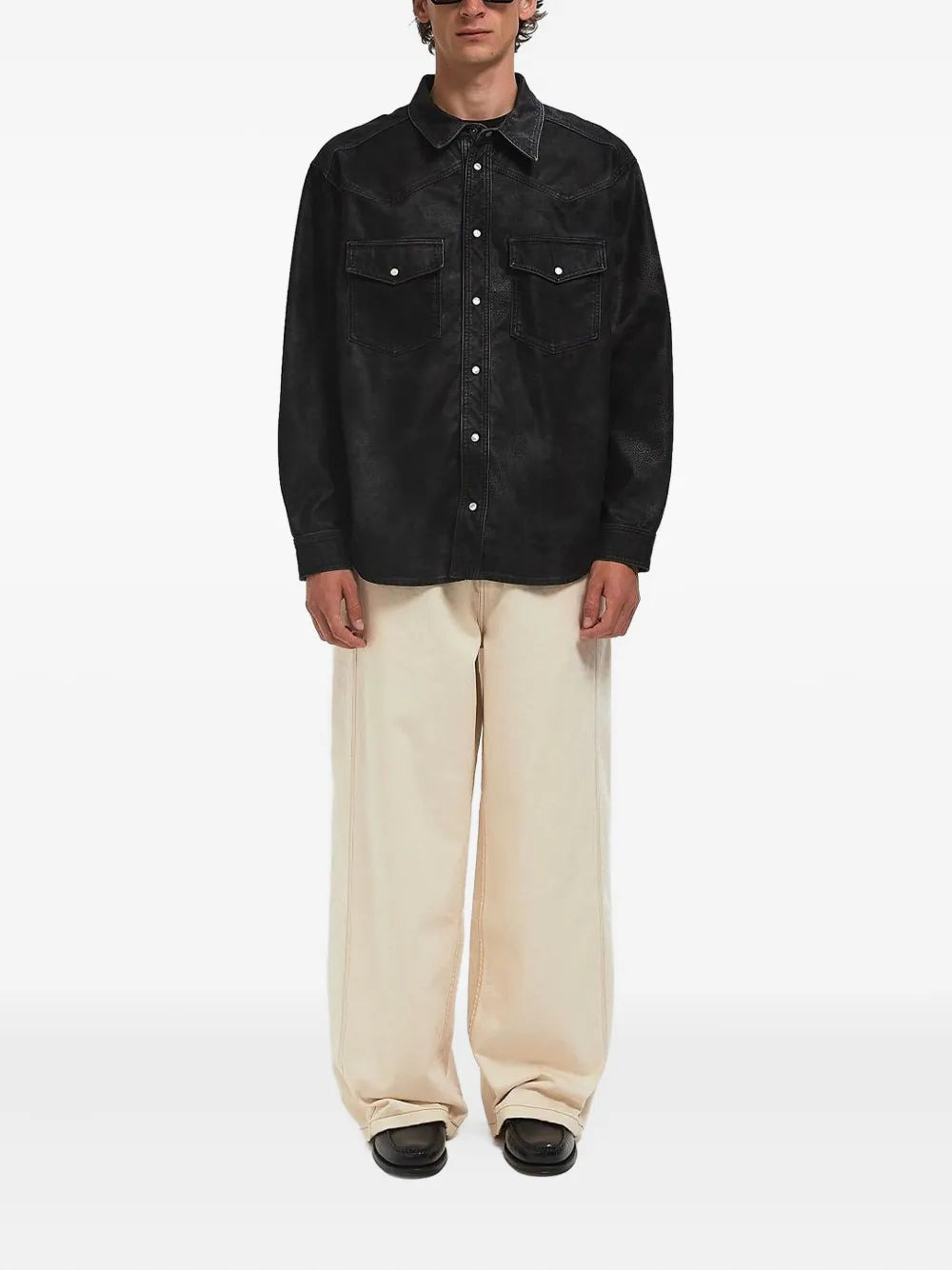 Isabel Marant Kadrian Double-pocket Shirt Jacket - 3