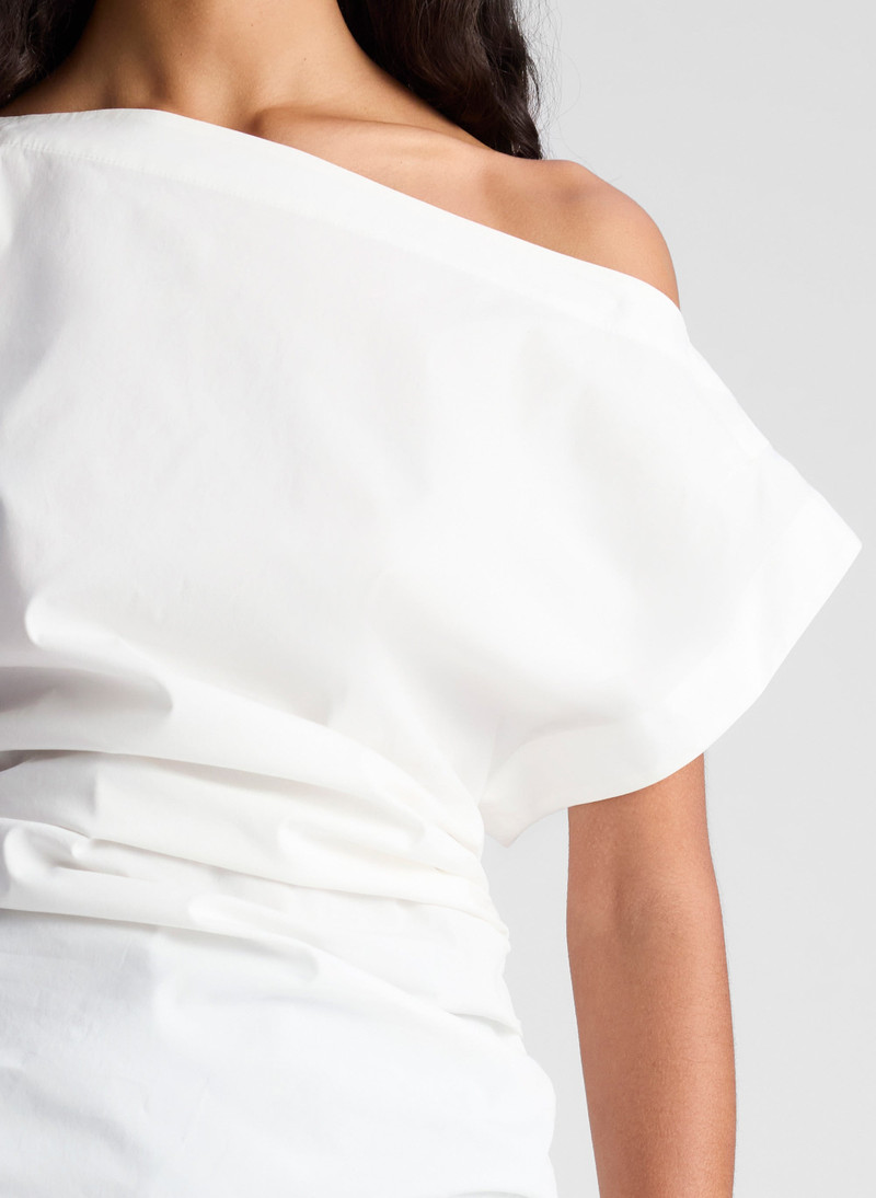 Nara Stretch Cotton Off Shoulder Top 3