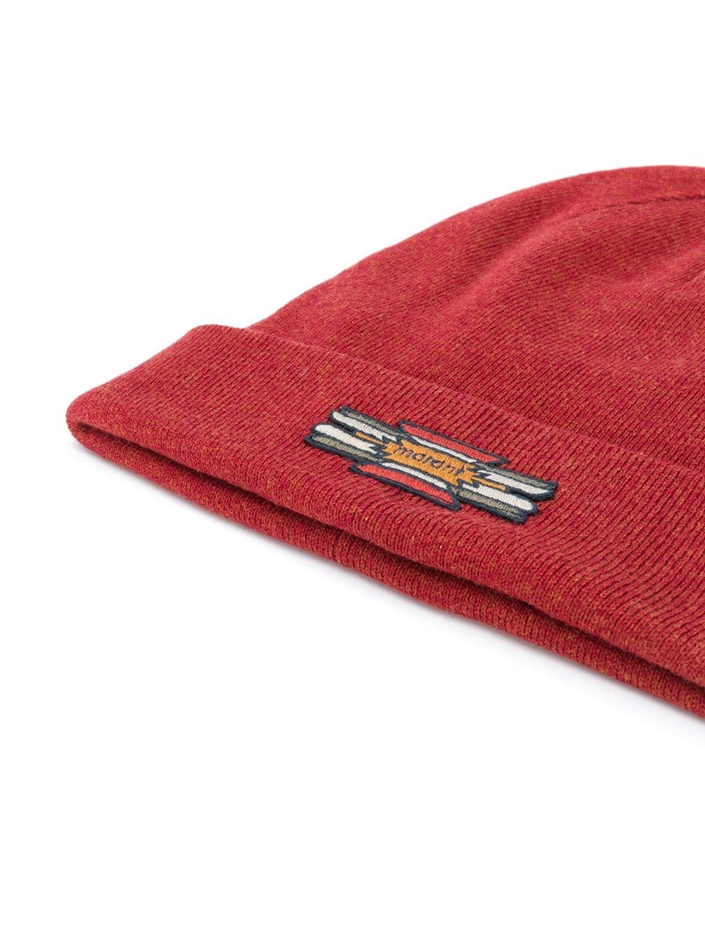 embroidered logo beanie - 2