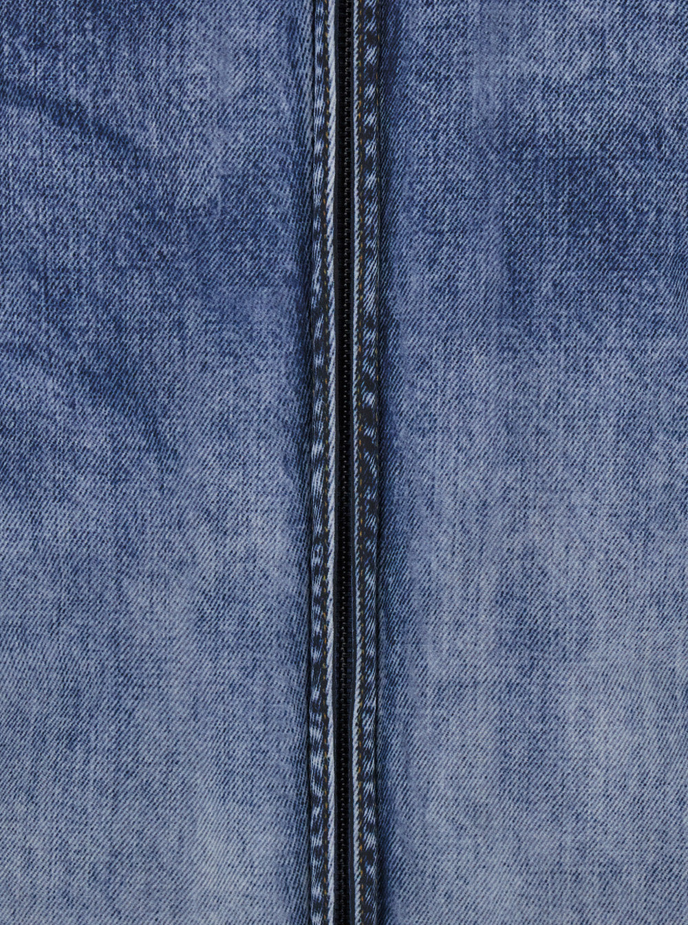 Diesel Men Blue Jacket With Classic Collar And Distressed Effect In Fabric Man - 3