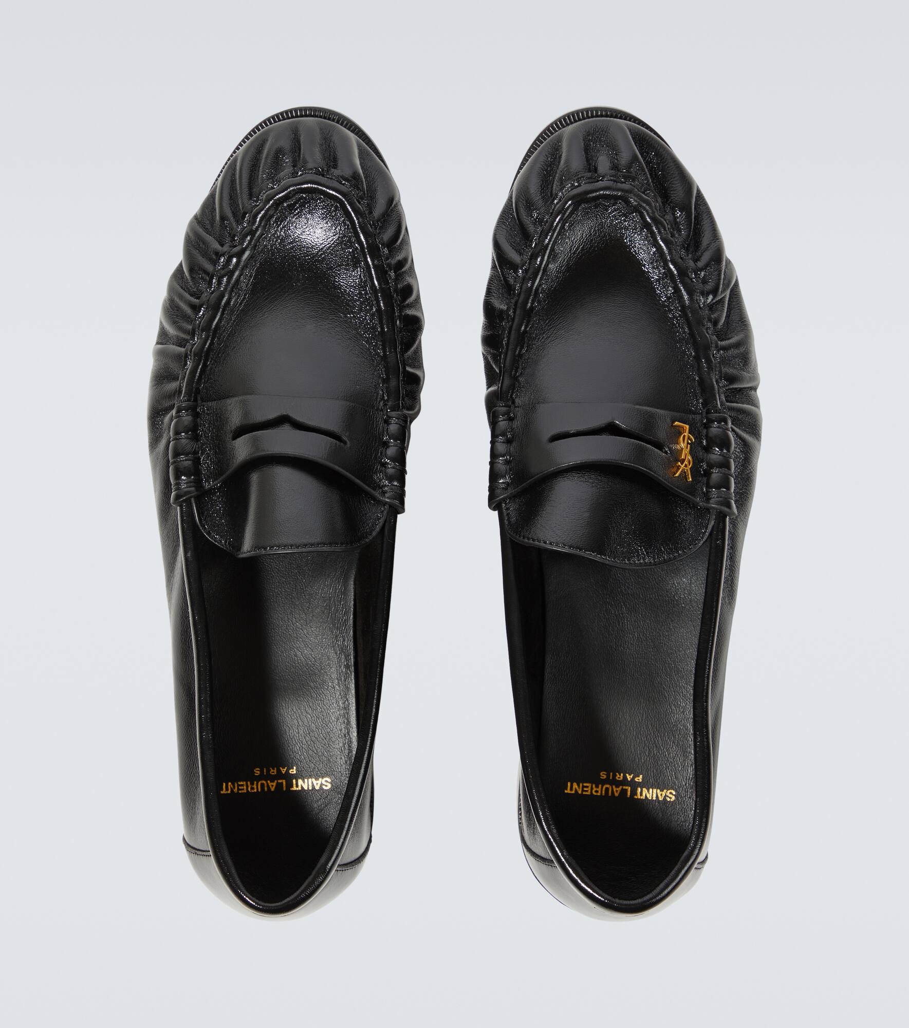 Le Loafer leather penny loafers - 4