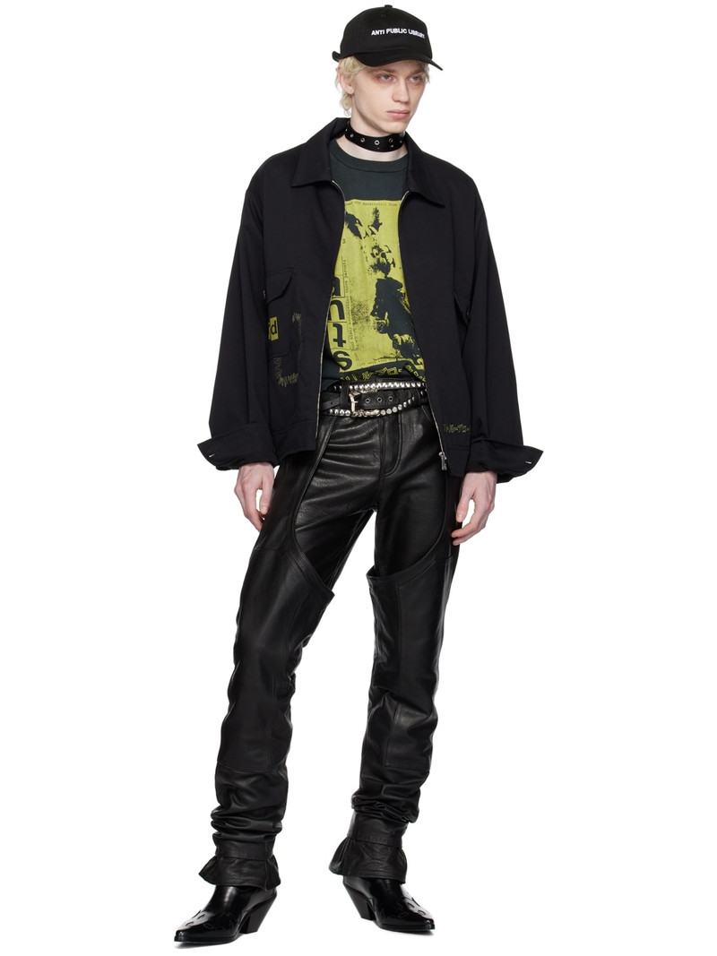 Enfants Riches Déprimés Black Midnight Cowboy Boots outlook