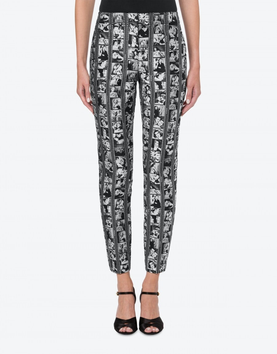 FILMSTRIP JACQUARD TROUSERS - 2