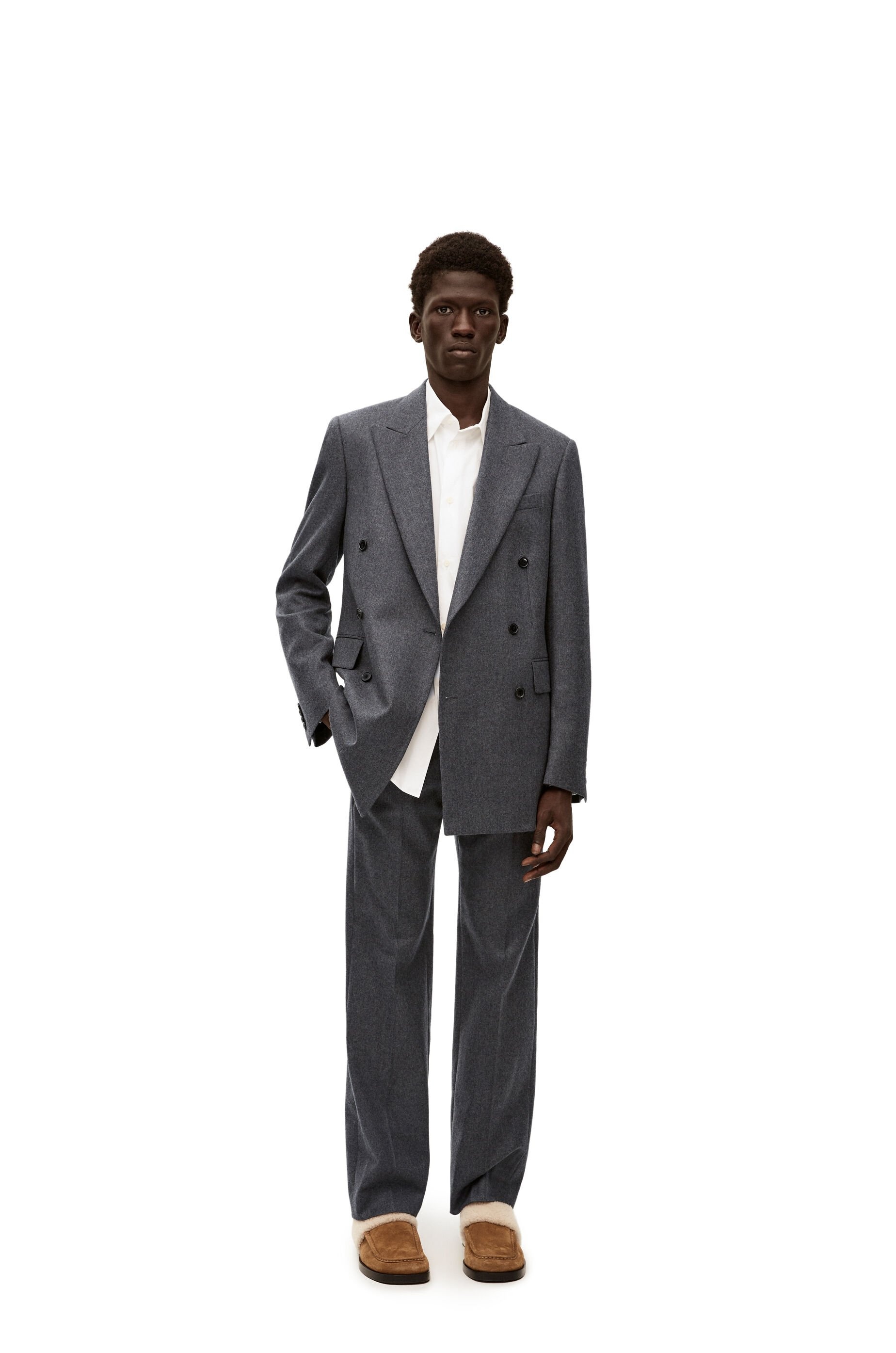 Tailored trousers in wool - 2