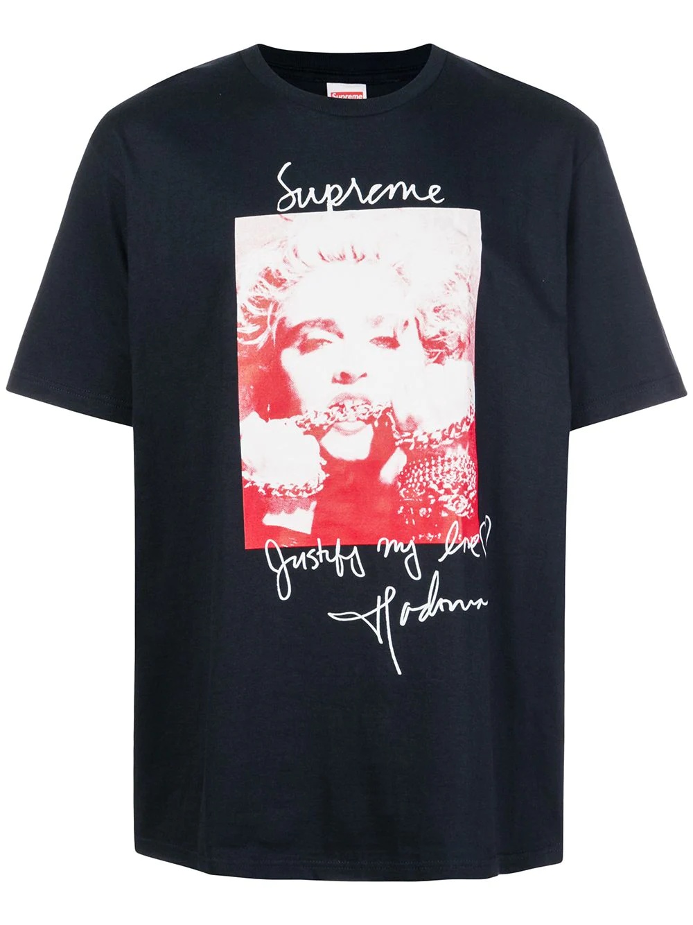 Madonna print T-shirt - 1