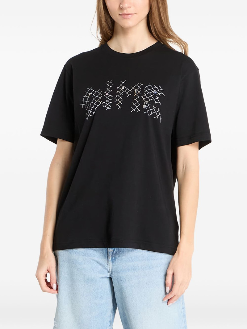 logo graphic T-shirt 4