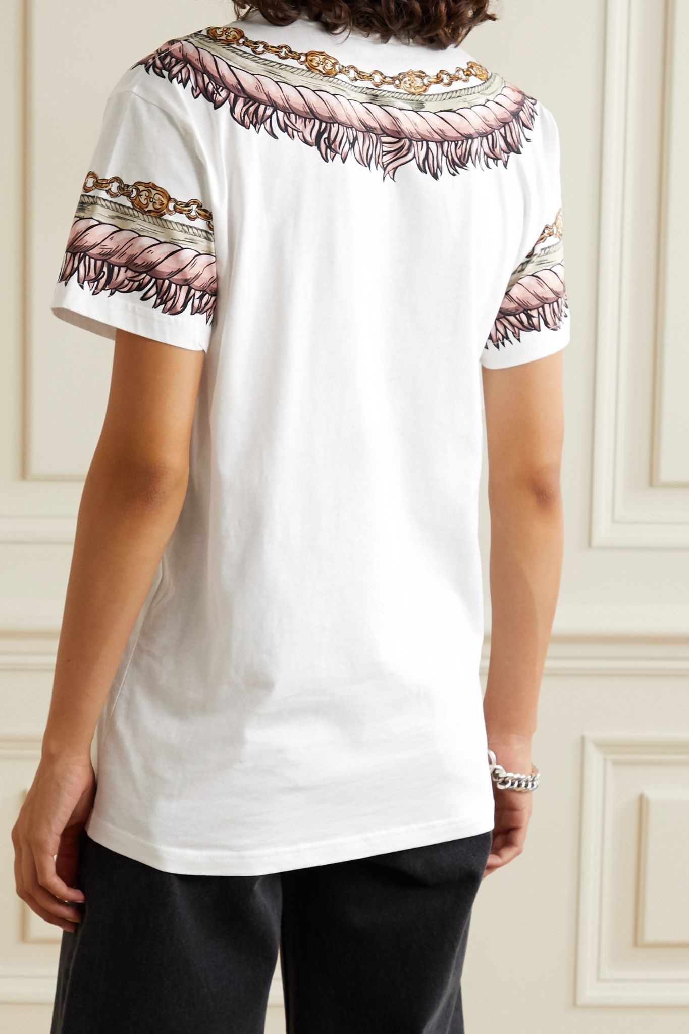 Printed cotton-jersey T-shirt - 3