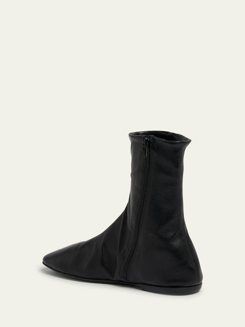 Dries Van Noten Leather Sock Booties outlook