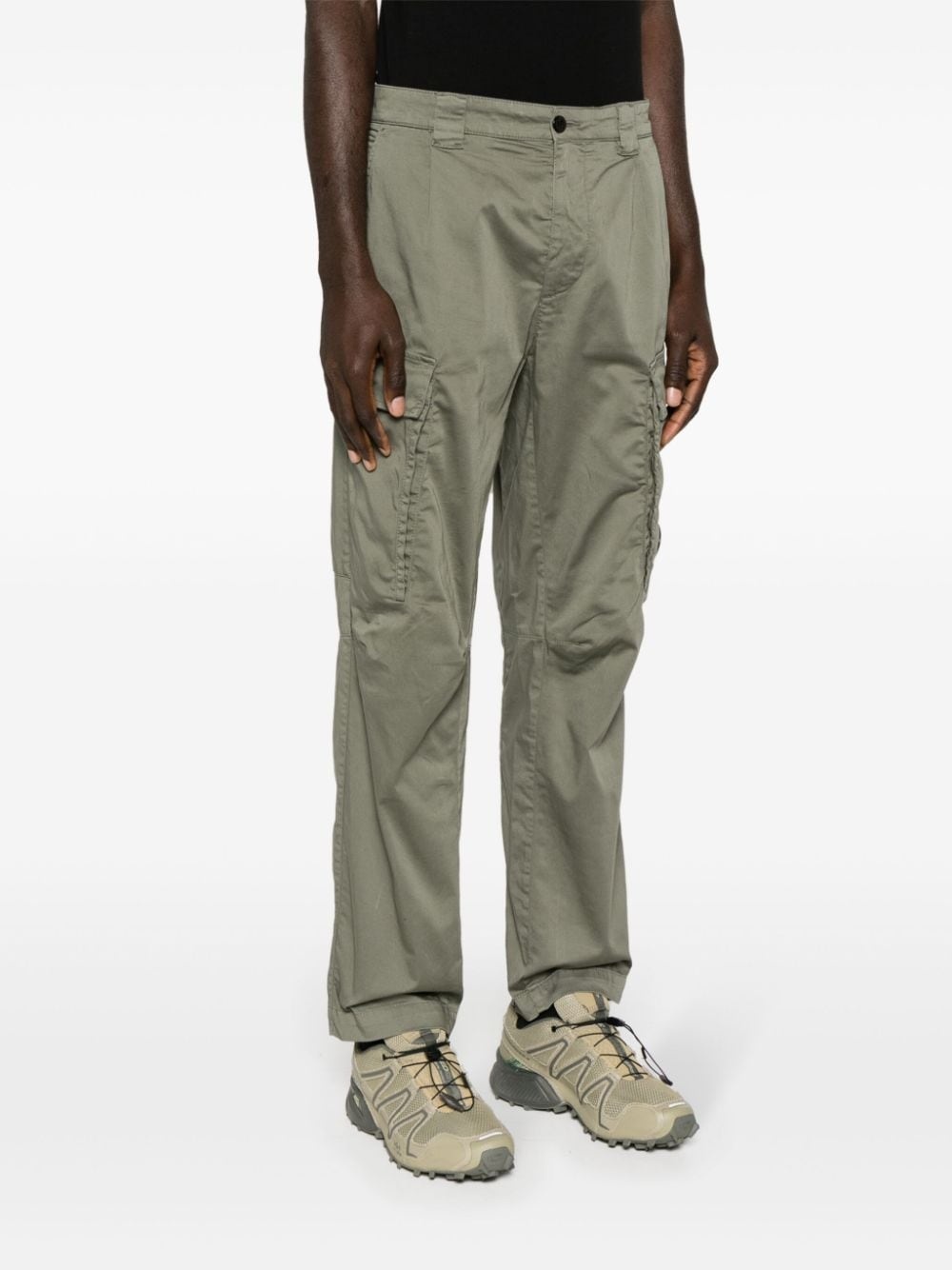 Lens-detail cargo trousers - 3