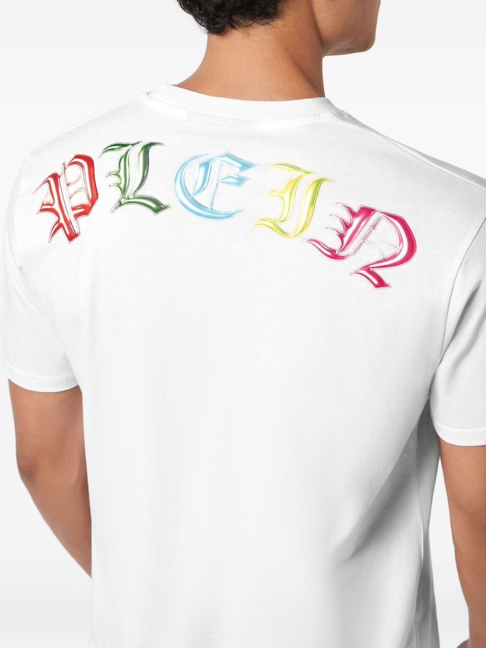 teddy bear-print T-shirt - 4