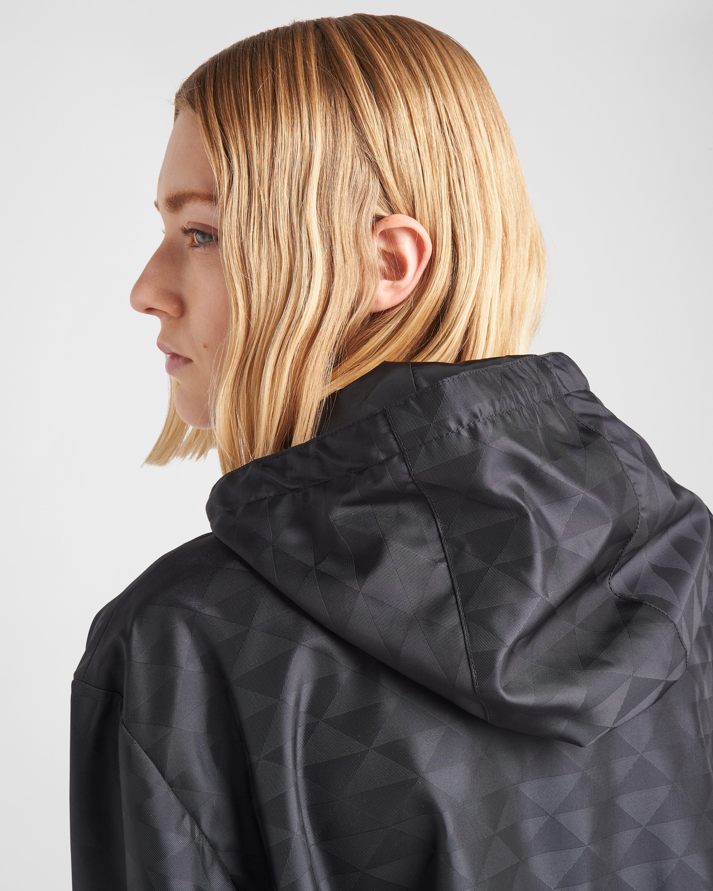 Printed Re-Nylon raincoat - 3