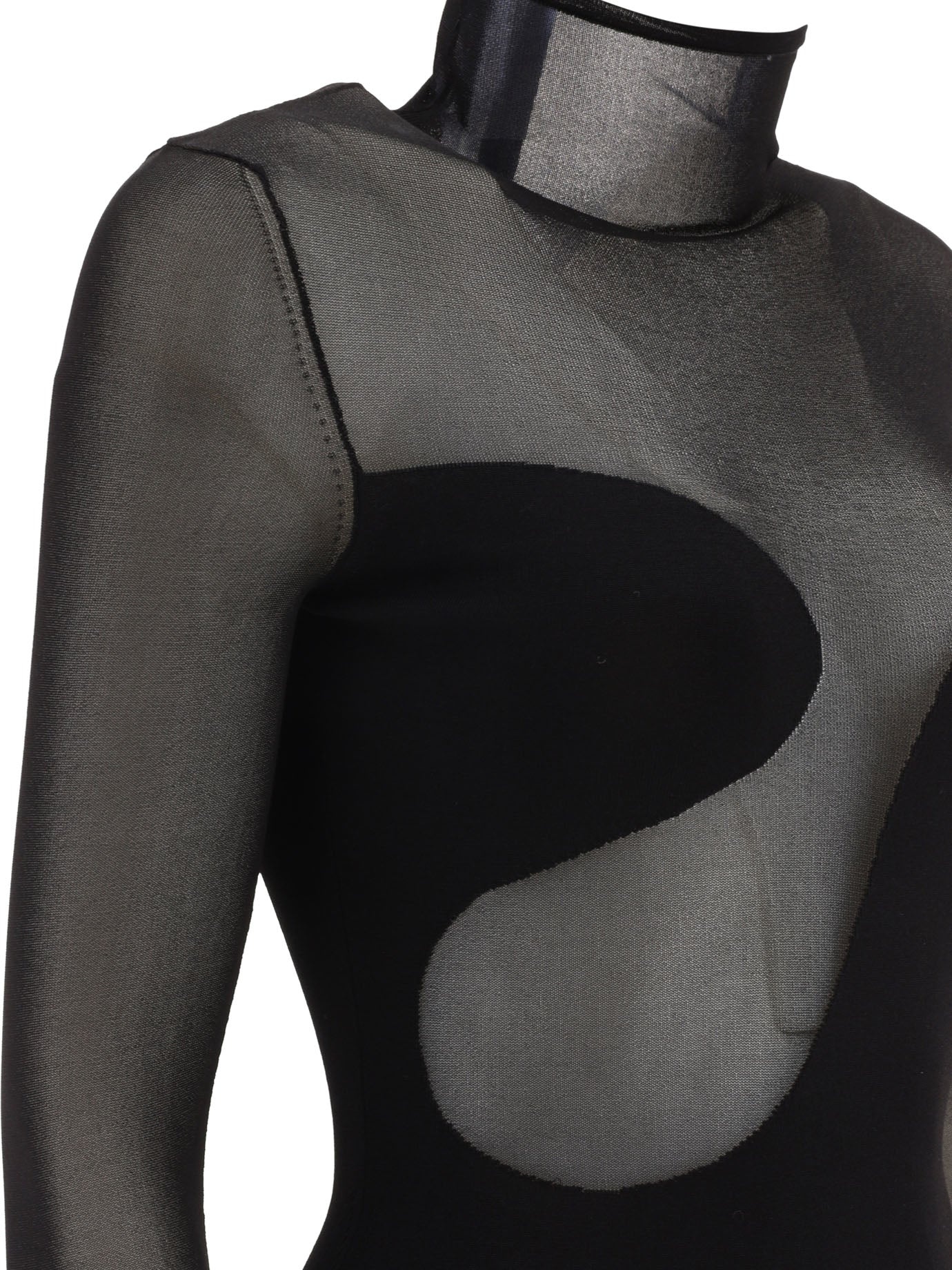 Nensi Dojaka Asymmetric Line Bodysuit - 4