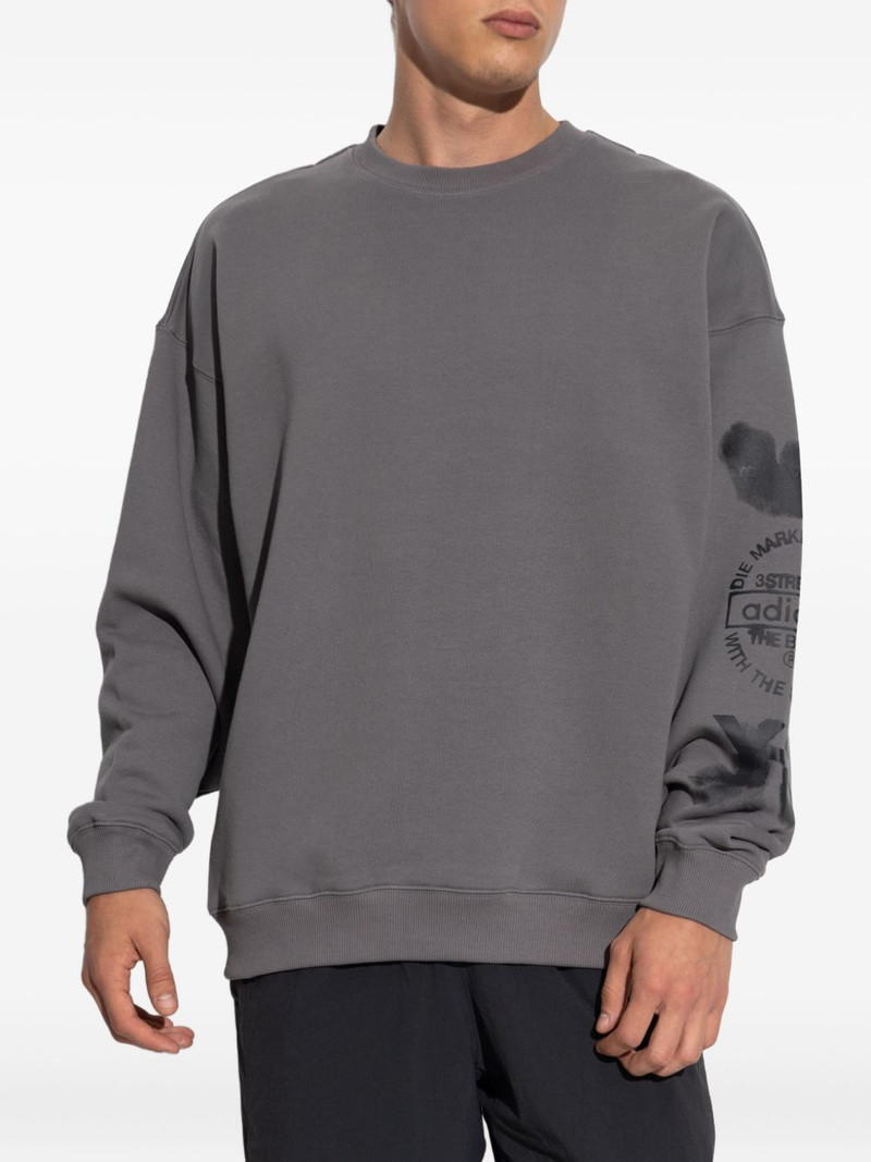 Y-3 cotton sweatshirt outlook