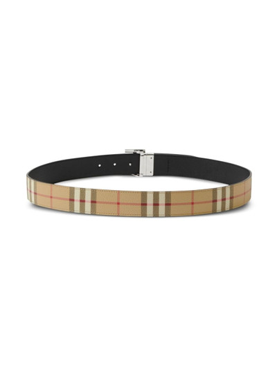 Burberry reversible monogram Vintage-Check belt outlook