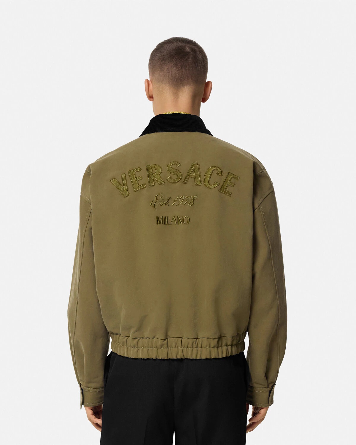 Versace Milano Stamp Blouson Jacket - 5
