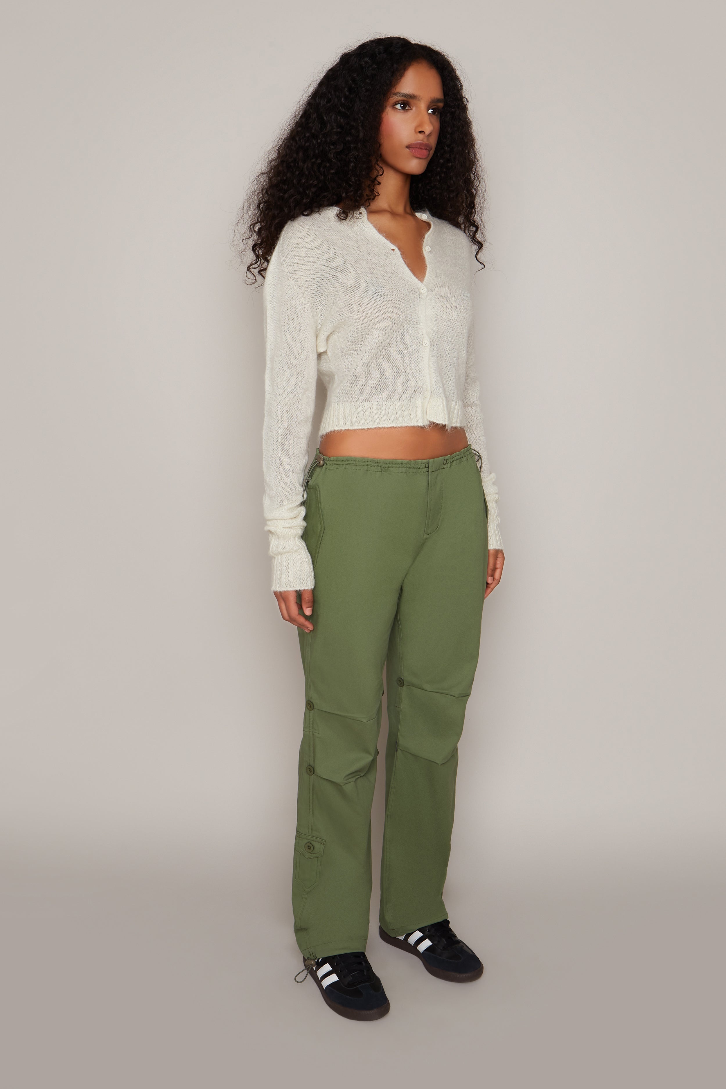 MOHAIR RIBBED CARDIGAN - 3