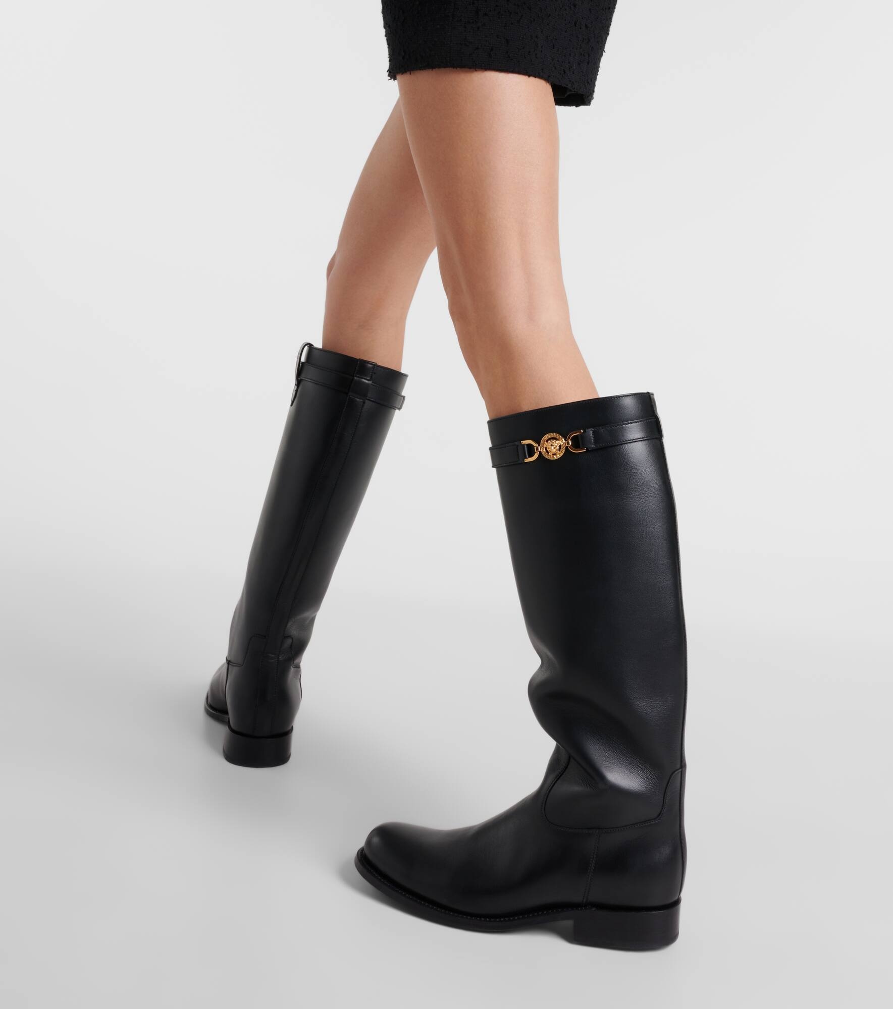 Medusa '95 leather knee-high boots - 7