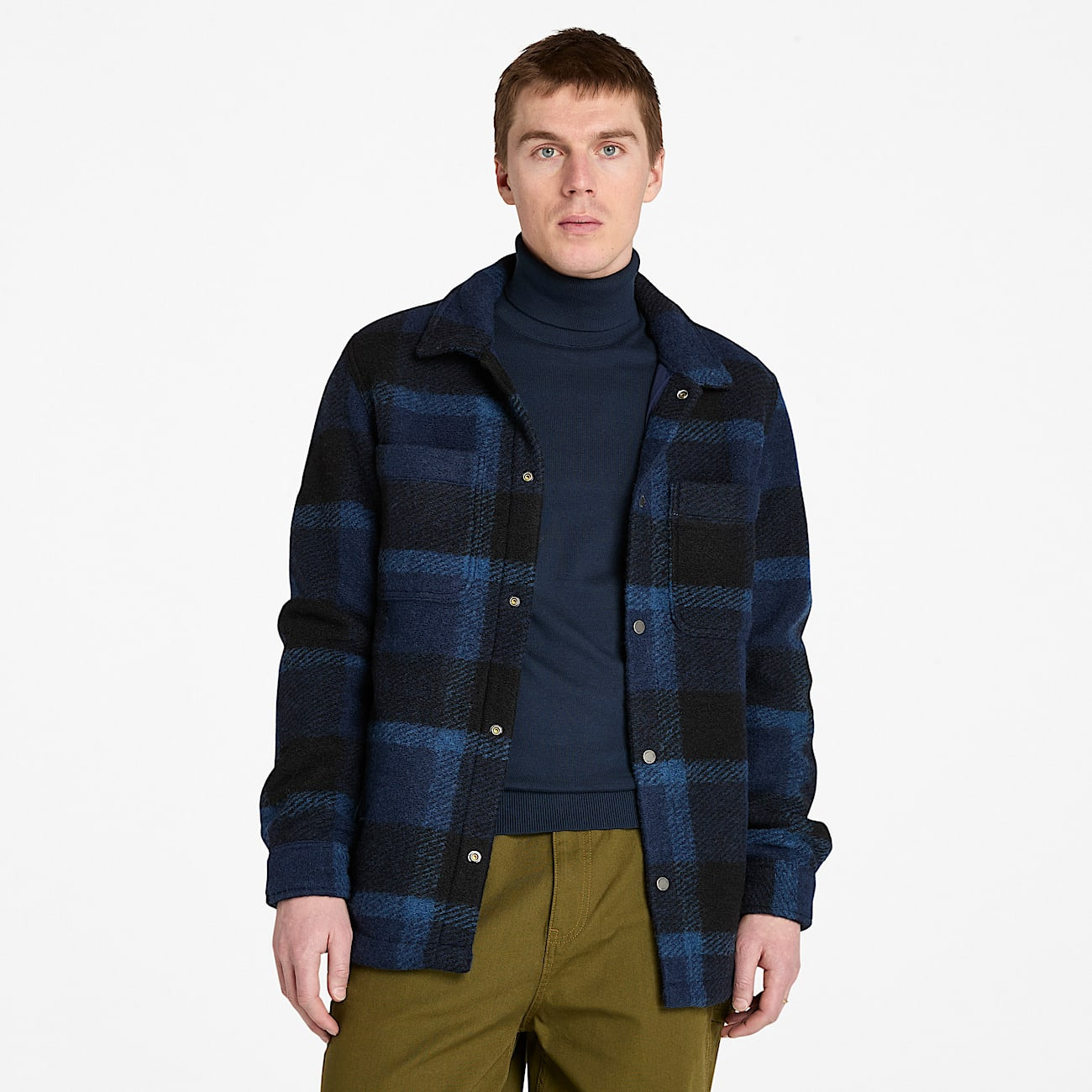 Men's Wool Blend Shacket - 2