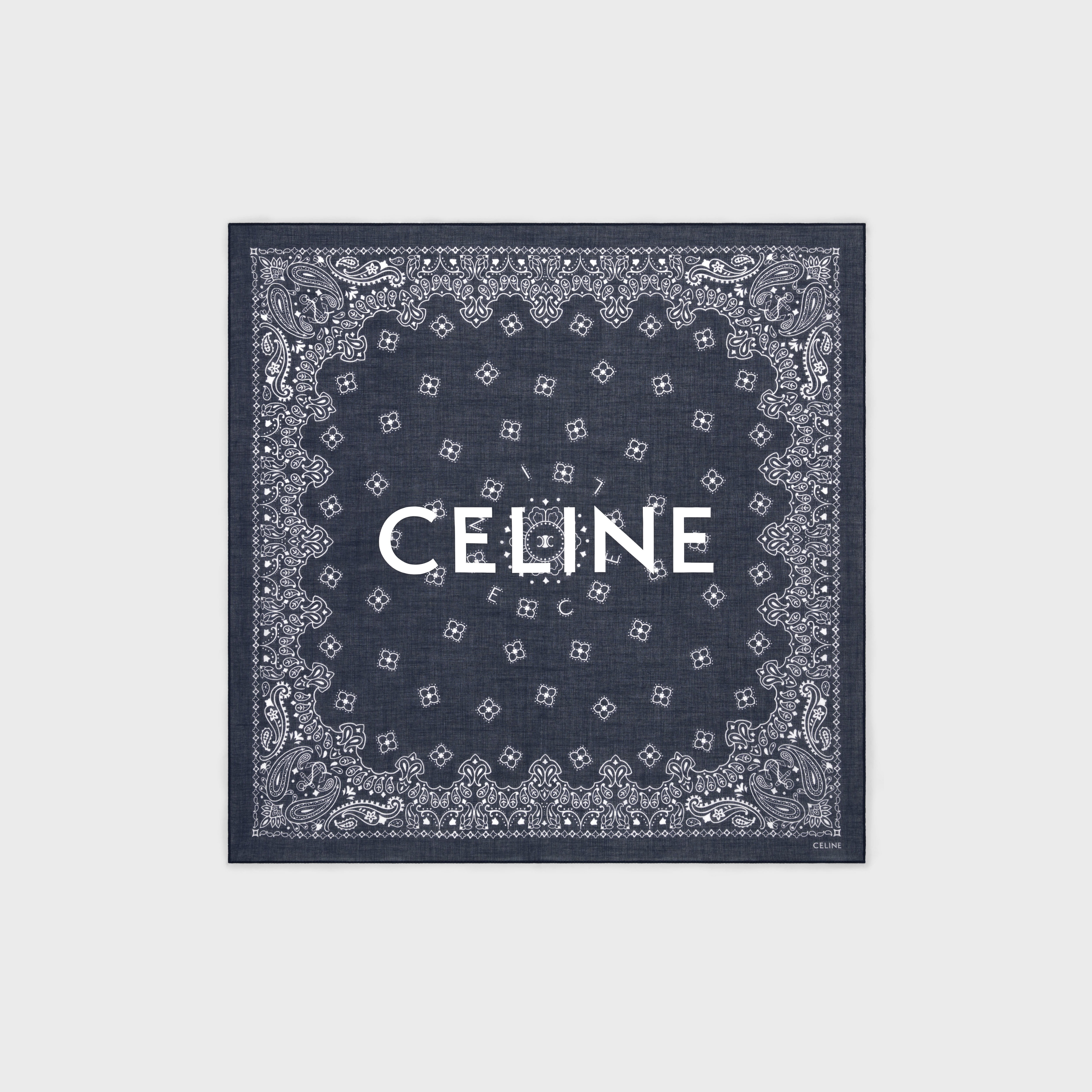 CELINE BANDANNA IN COTTON - 1